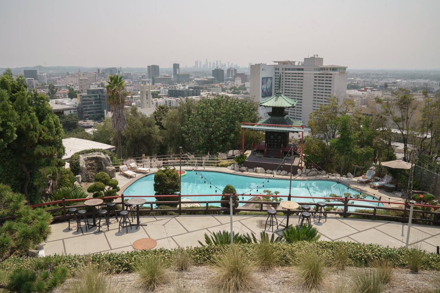 Hollywood Hills Hotel Los Angeles Exterior foto